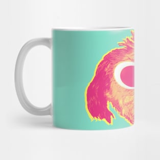 Grunge Poodle Pink Mug